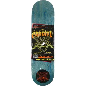 Anti-Hero 8.62" x 32.31" Cardiel Thrasher Collab BLUE STAIN Skateboard Deck