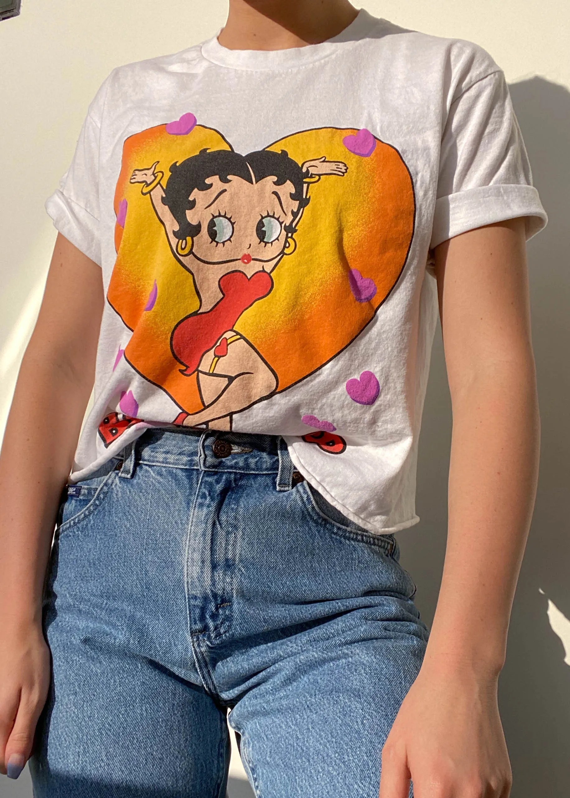 Betty Boop Hearts Tee (M-L)