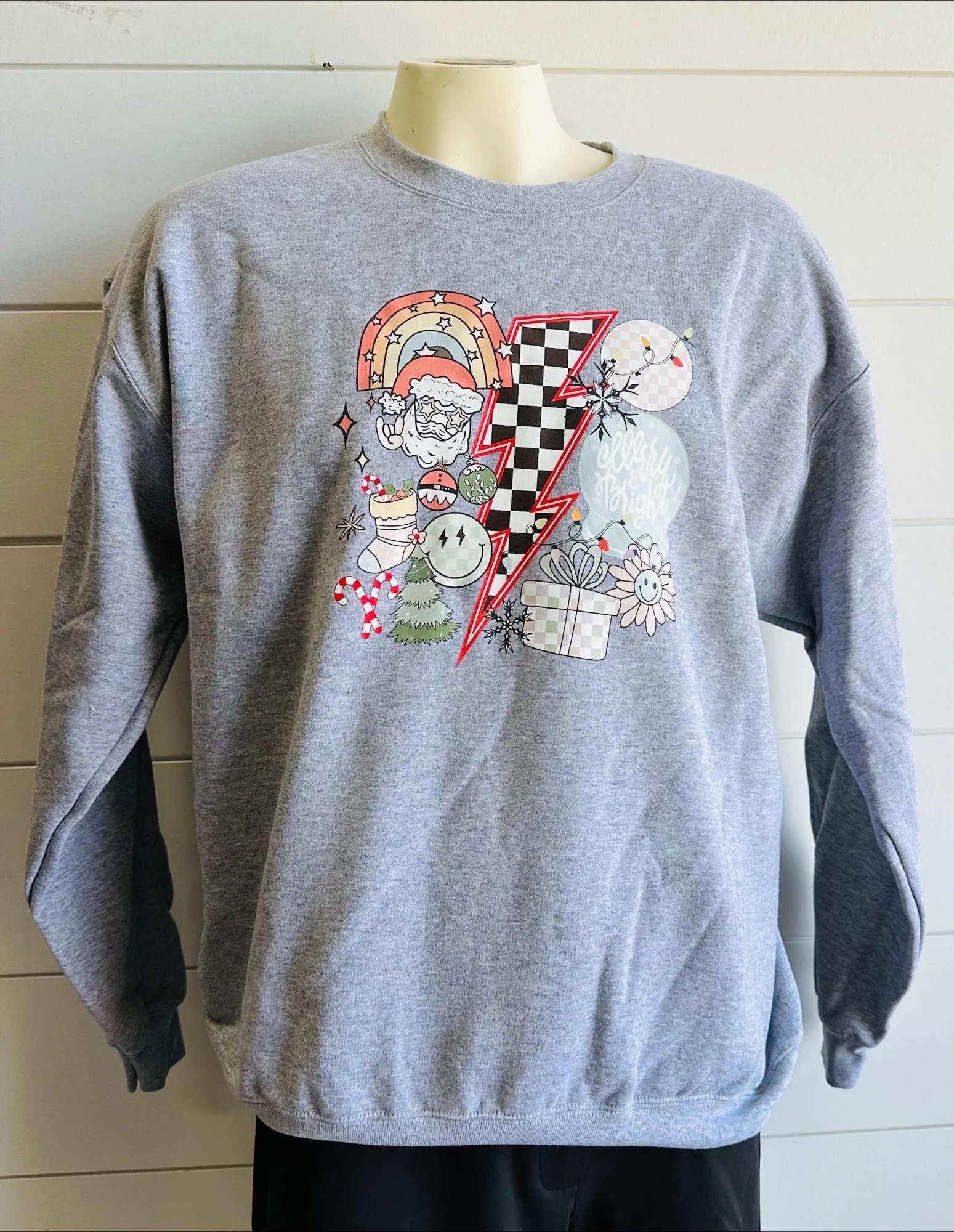 Bright & Merry Graphic Crewneck