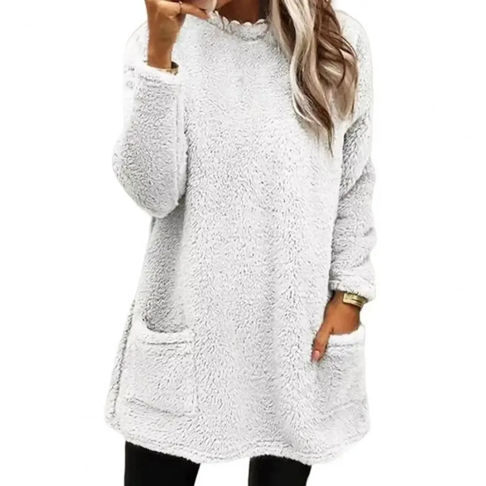 Dani Fleece Sweater | Super warm lange fleece trui voor dames