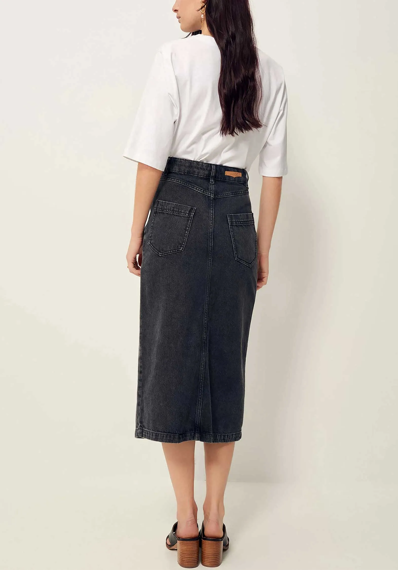 Denim Skirt Amadeo Amadeo Denim Graffit