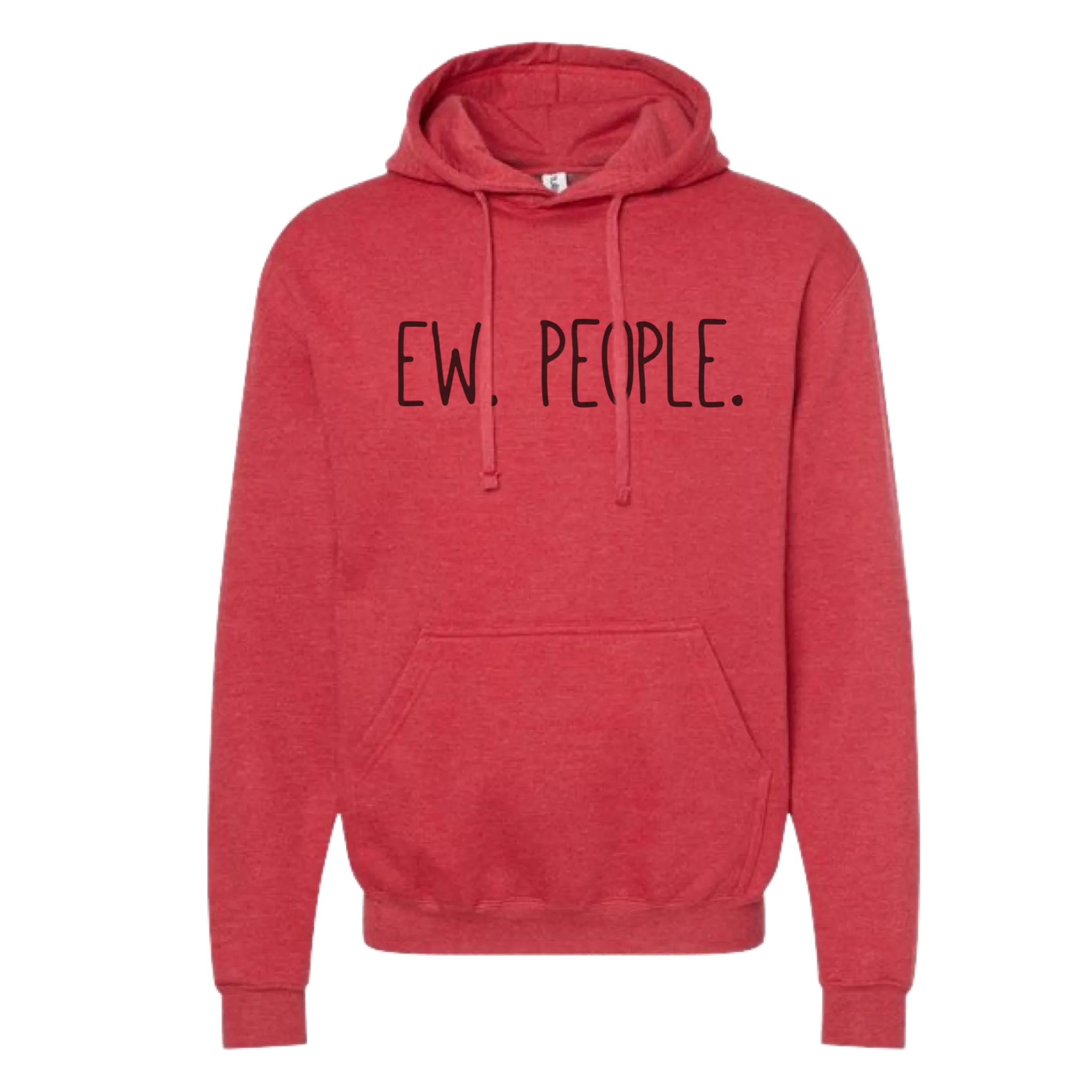 EW PEOPLE Hoodie: Heather Graphite