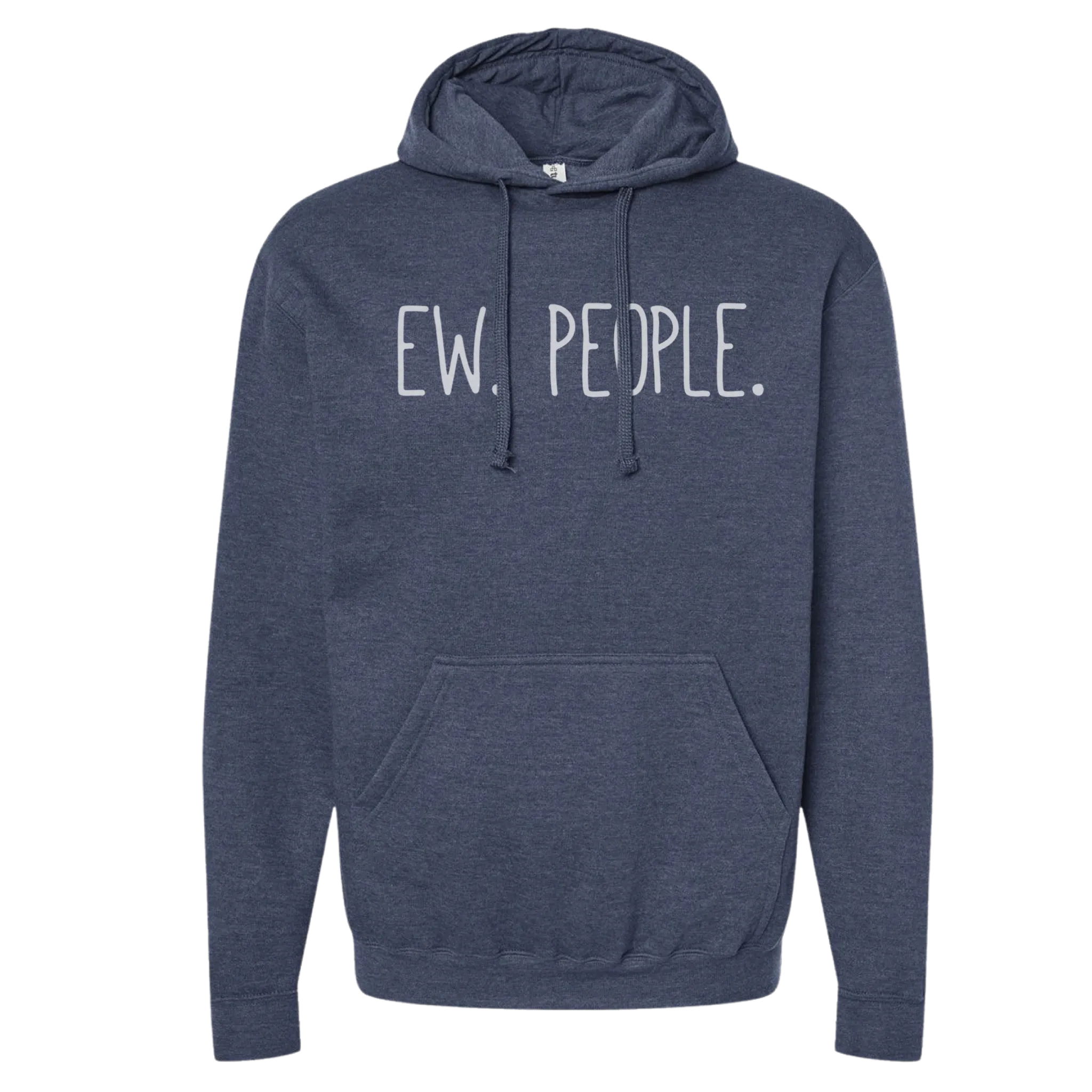 EW PEOPLE Hoodie: Heather Graphite