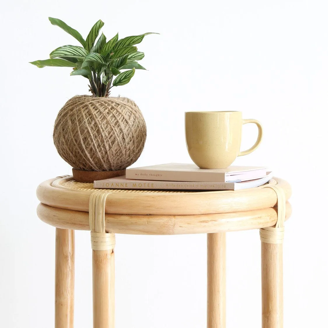 Havana Round Rattan Side Table