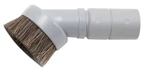 Horsehair Round Dust Brush Grey 3"