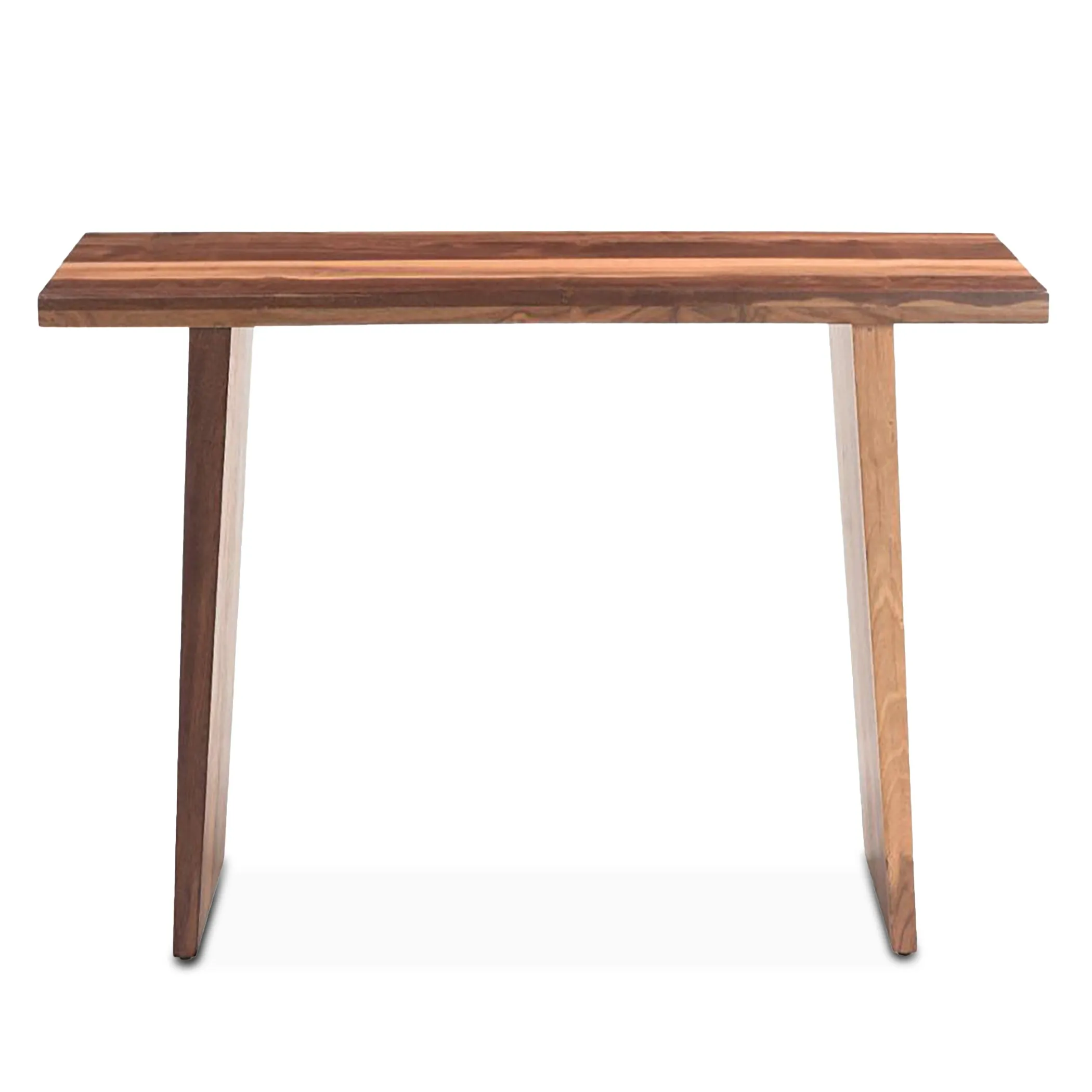 Madrid Modern Natural Teak Wood Console