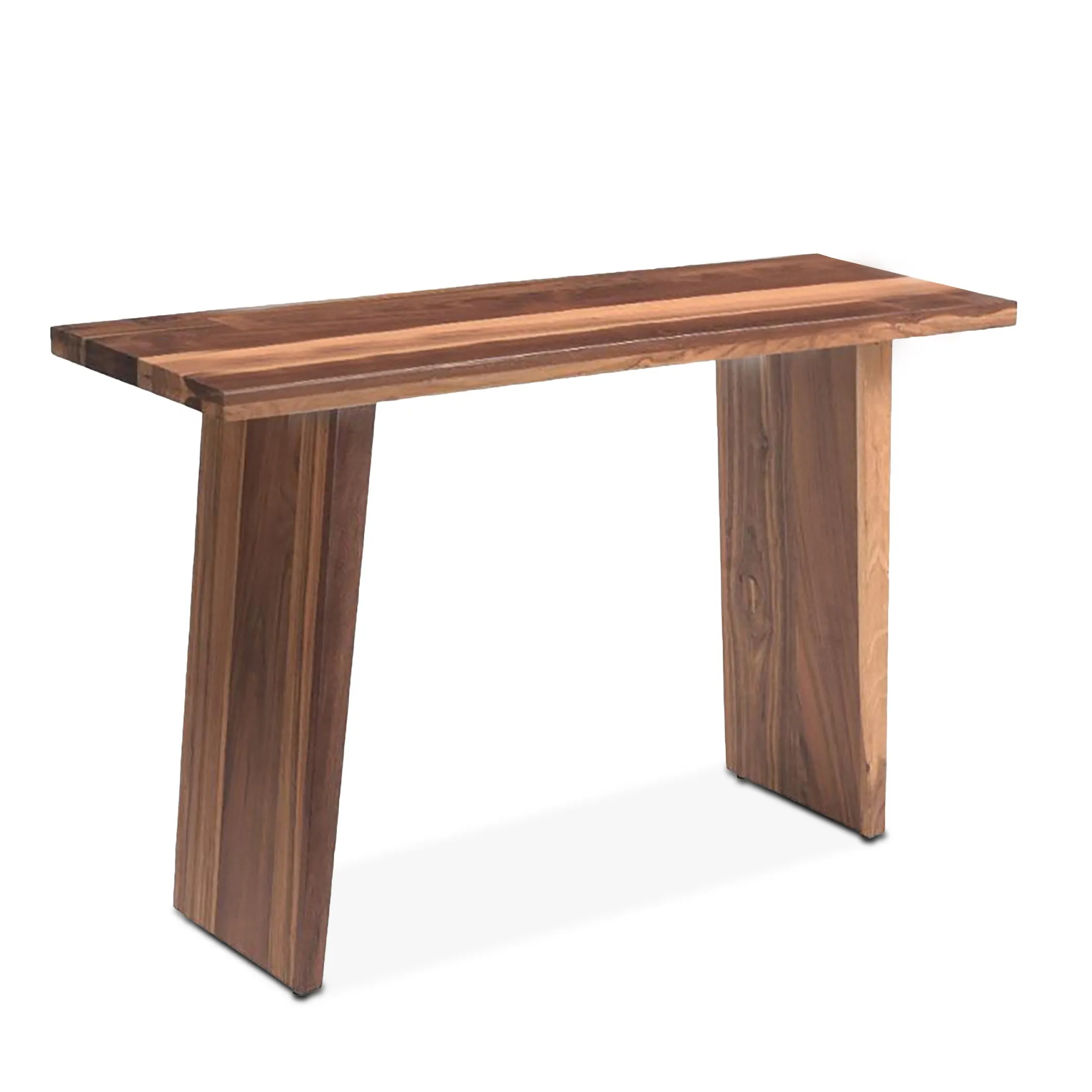 Madrid Modern Natural Teak Wood Console