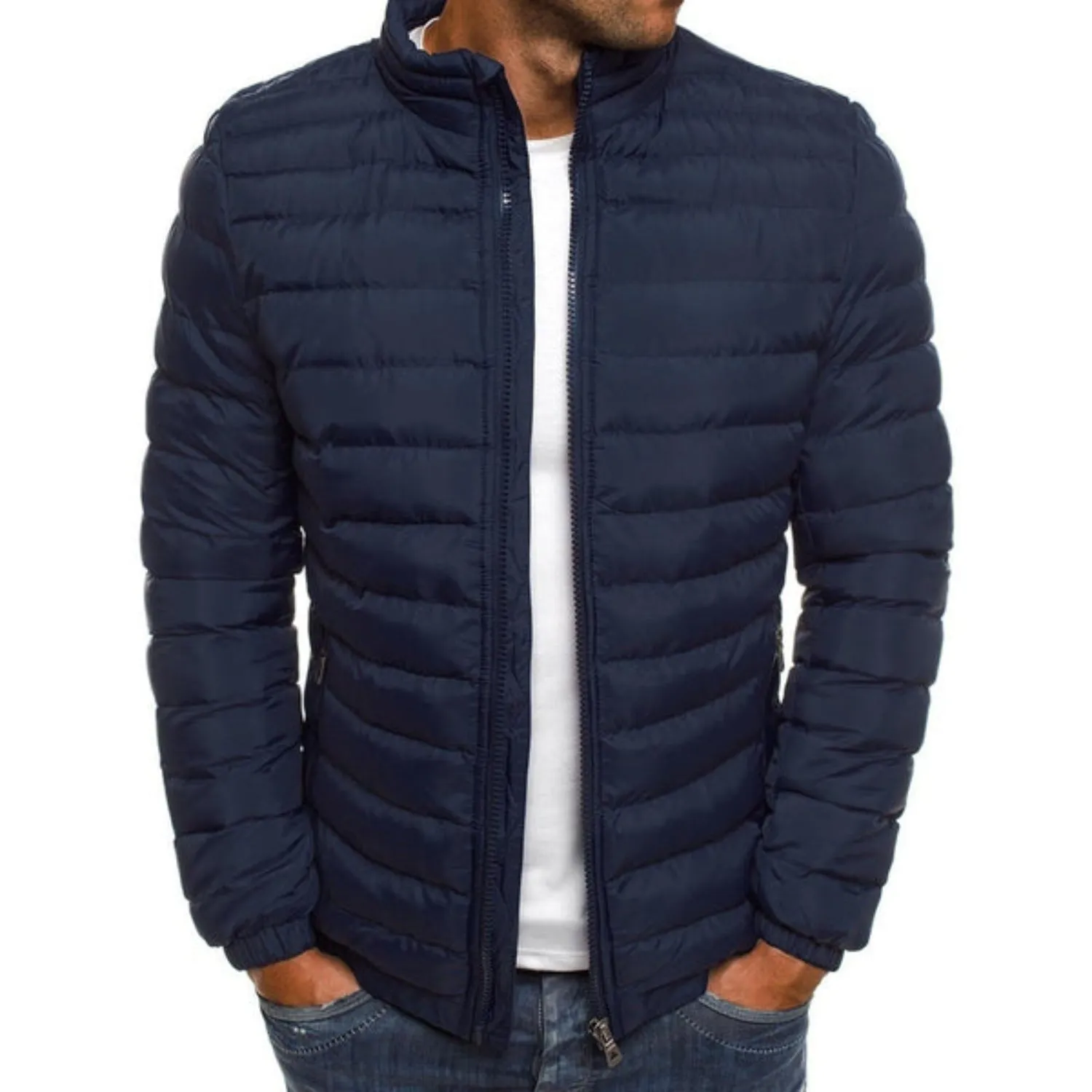 Men - Down Jacket - Stylish Luxury - Warm Insulated Outerwear