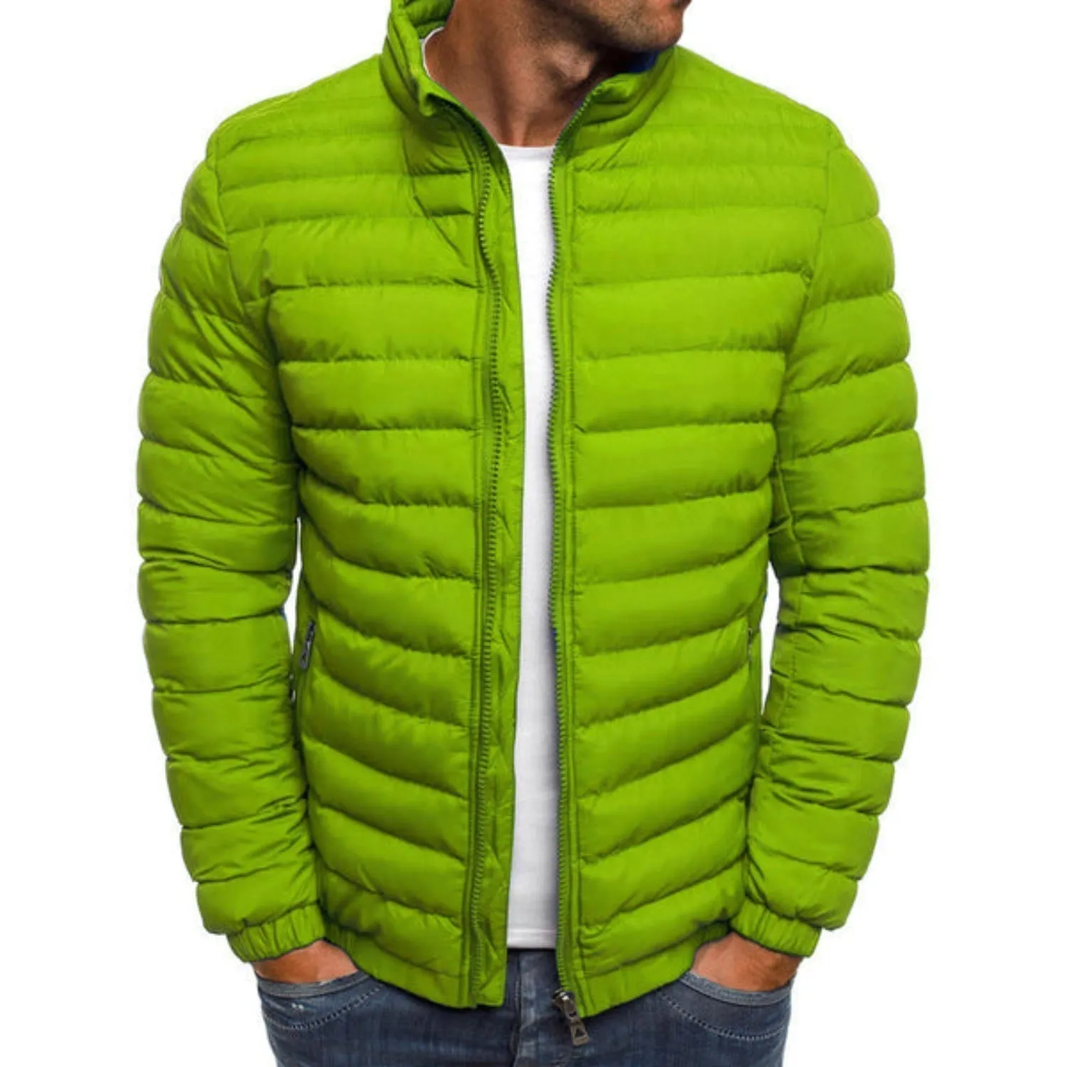 Men - Down Jacket - Stylish Luxury - Warm Insulated Outerwear