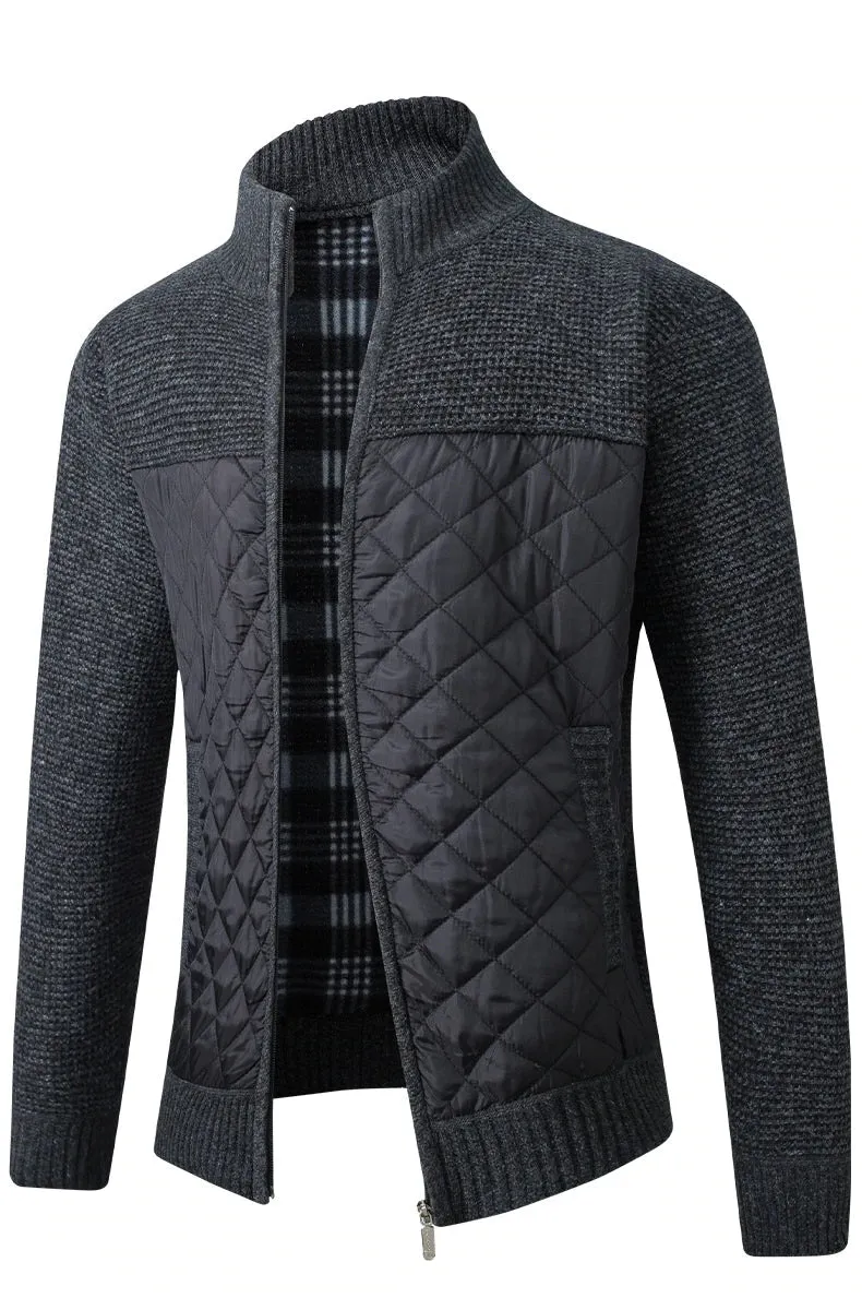 Modern slim fit men's jacket