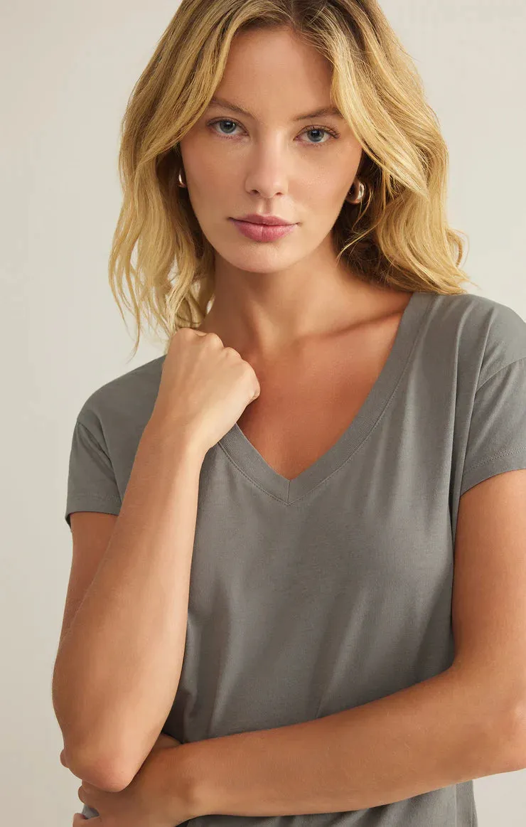 Modern V neck Tee