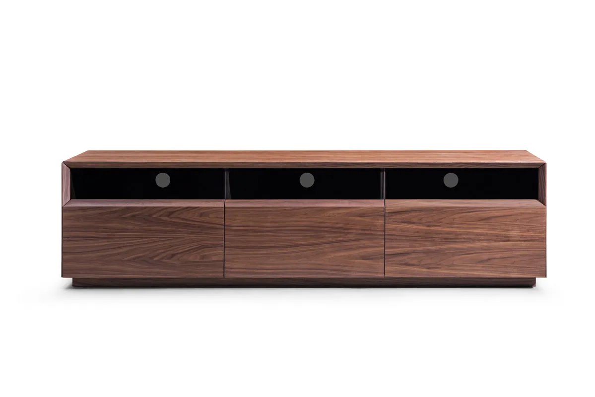 Modrest Terrance Modern Walnut TV Stand