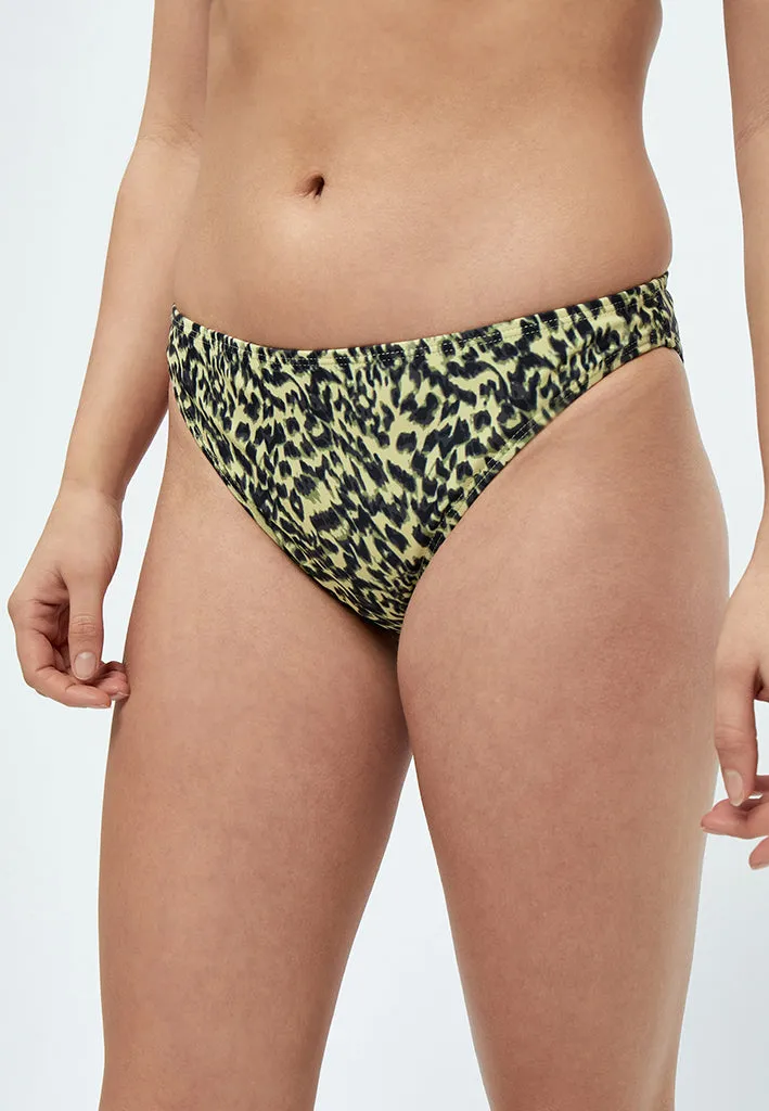 MSCilia Bikini Bottom - YELLOW LEO PR