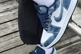 Nike Air Jordan 1 Low - Denim Washed