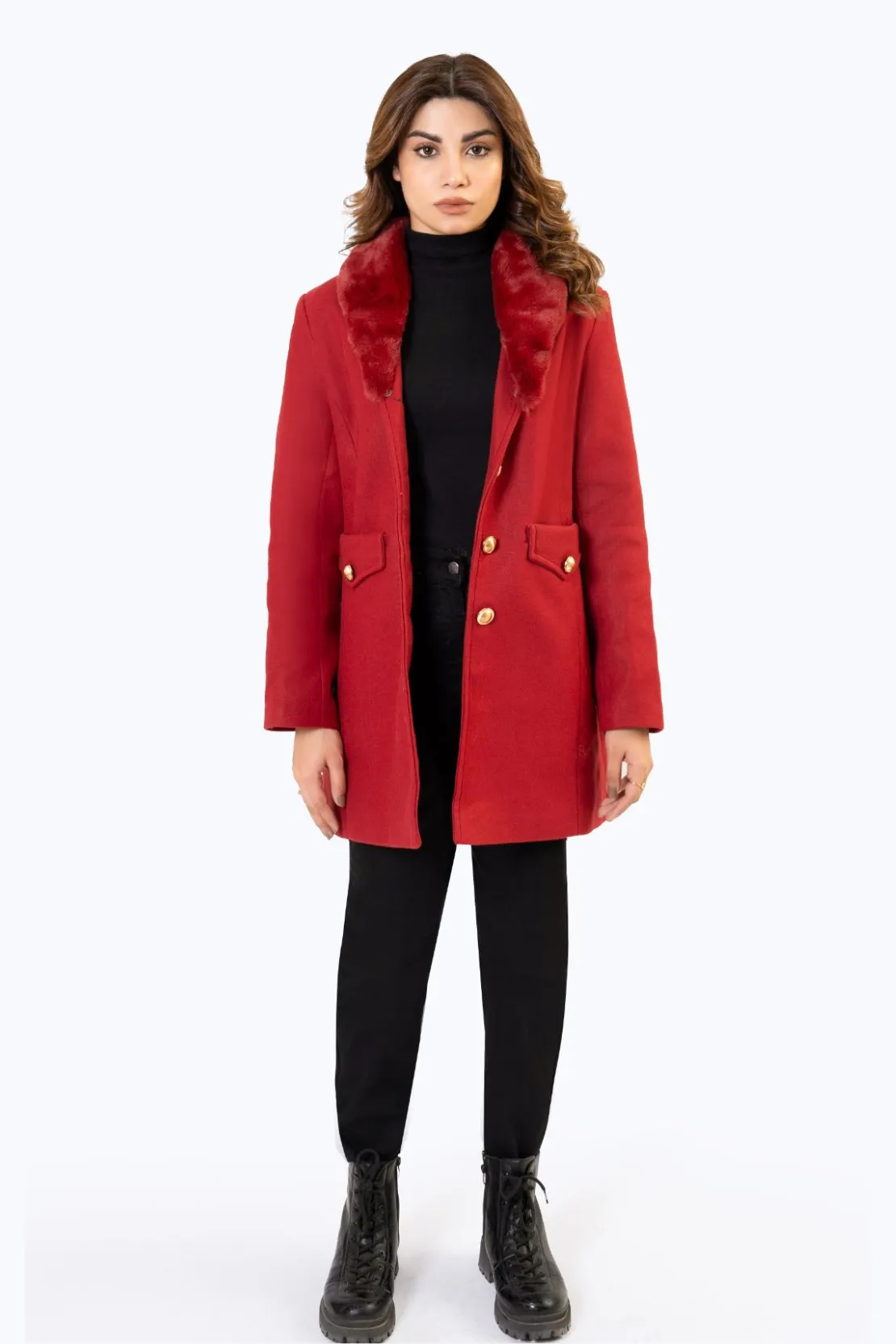 Red Long Coat