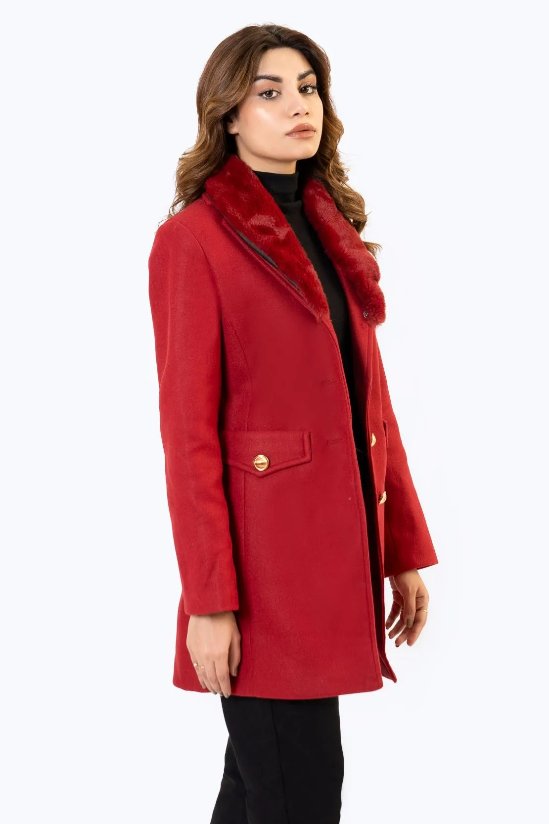 Red Long Coat