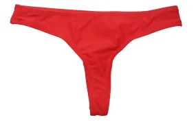 Rose red label bottoms