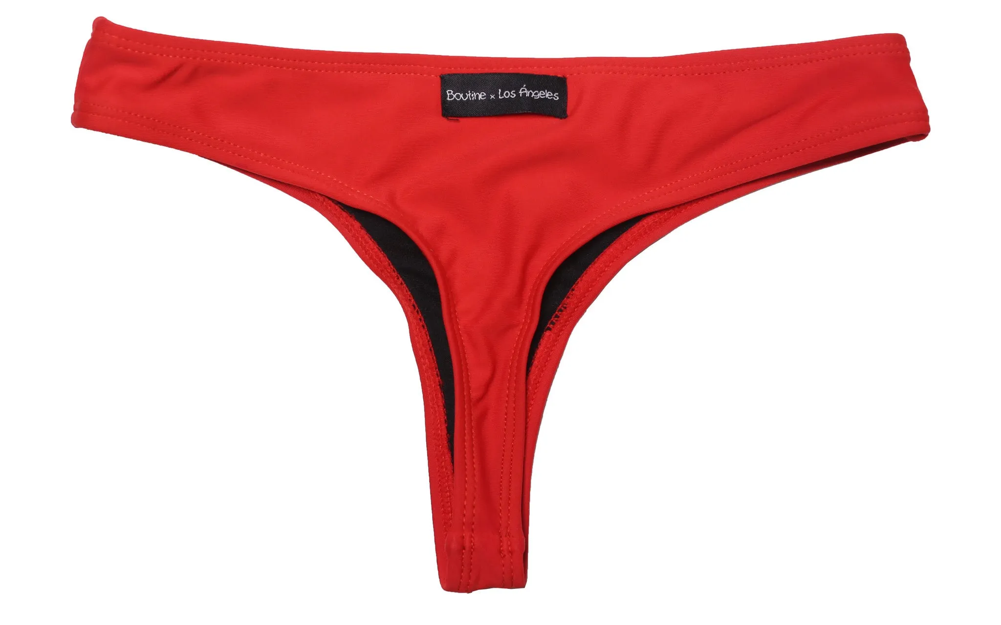 Rose red label bottoms