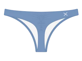 Slate Blue Classic Scrunch Bottoms