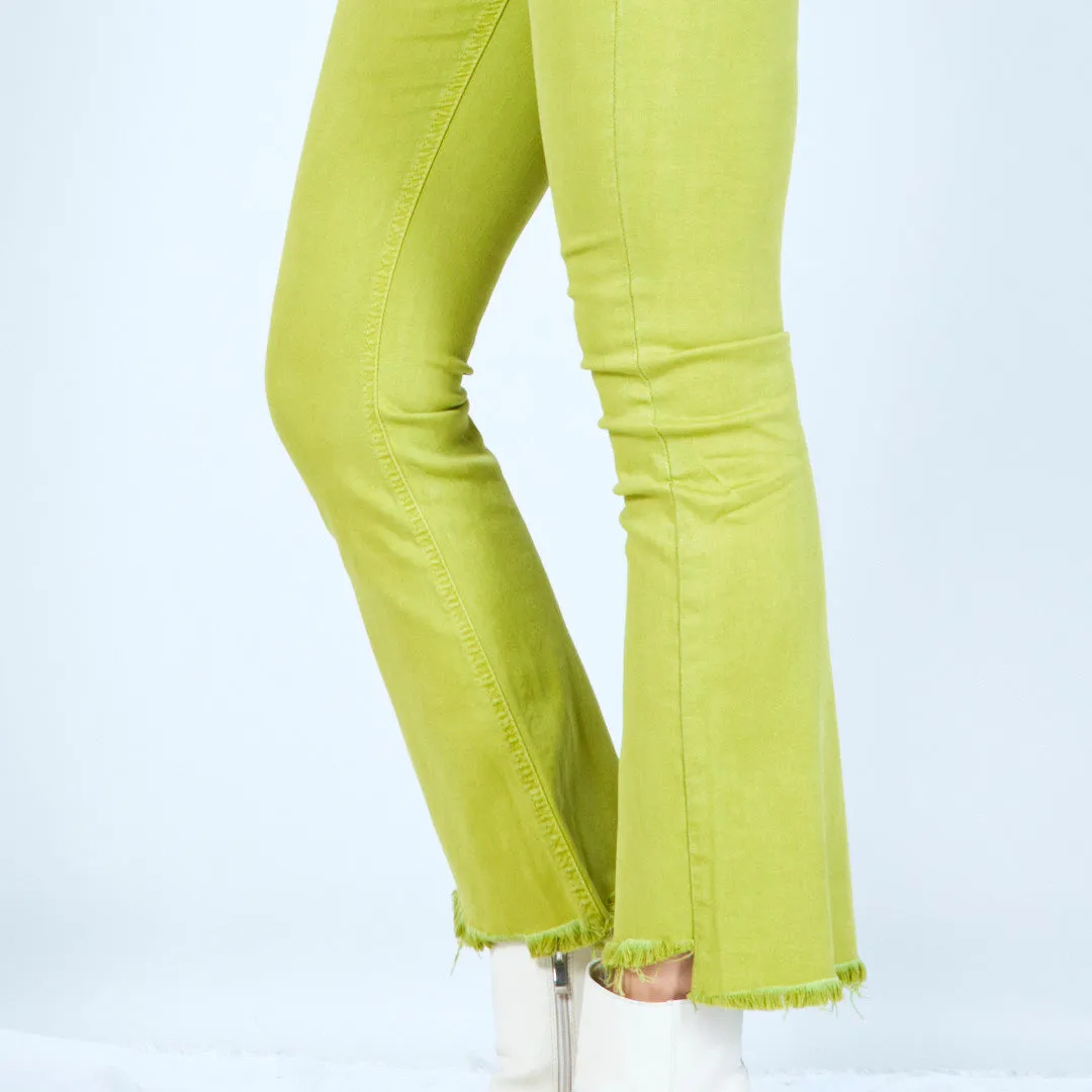 Slim-fit distressed pants wholesale