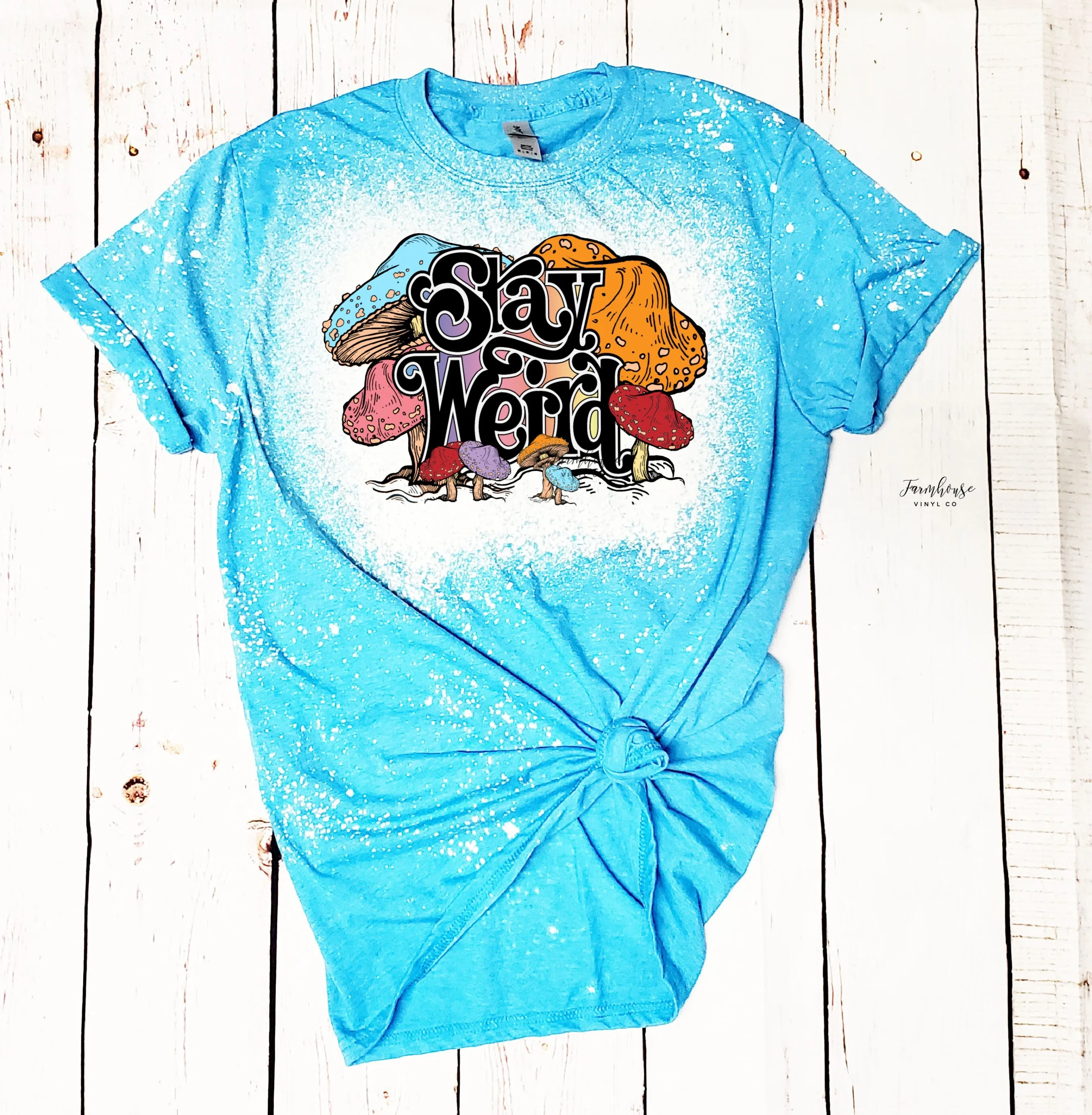 Stay Weird Mushroom BOHO Shirt