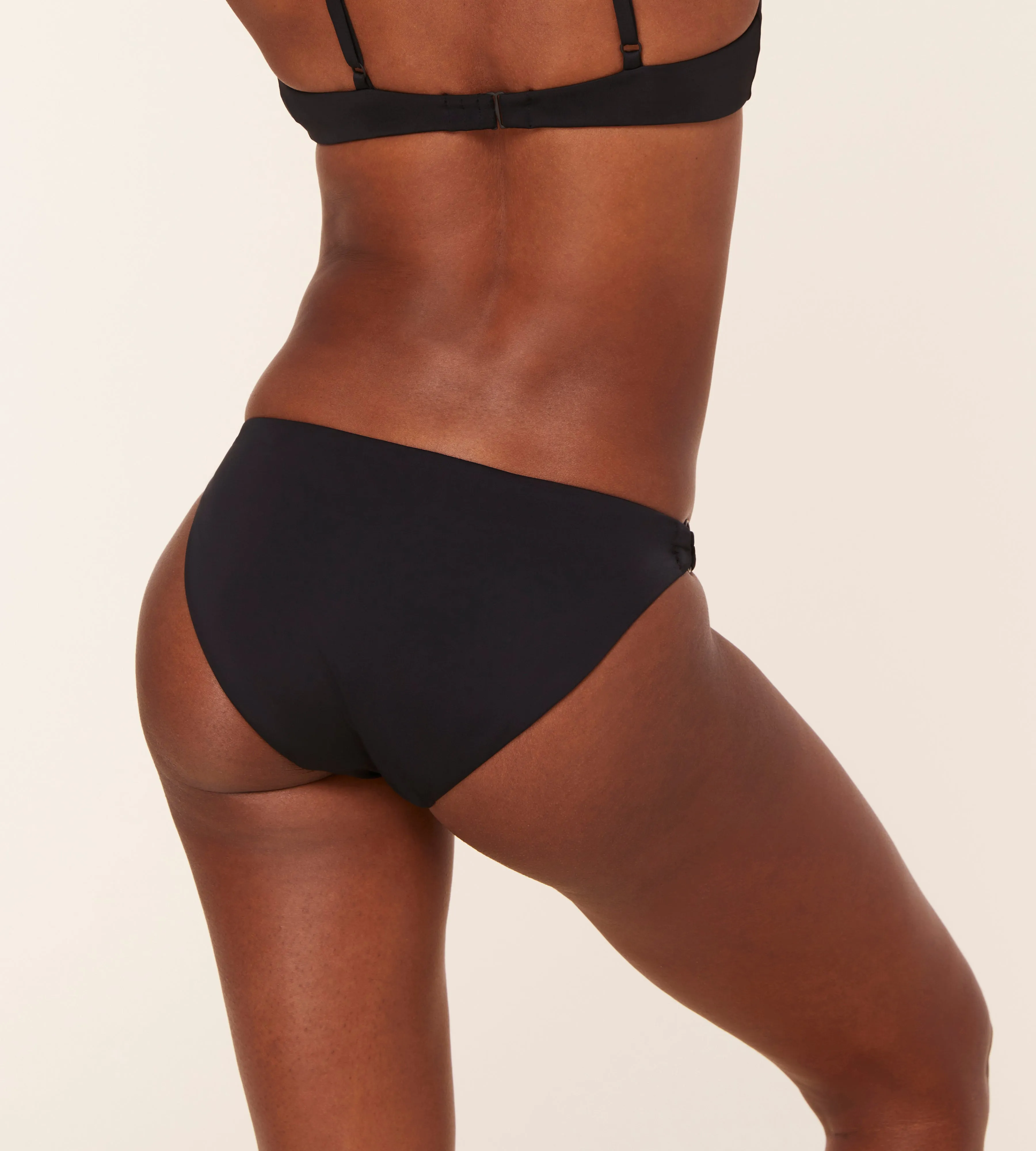 The Bonita Bikini Bottom - Eco Nylon - Black