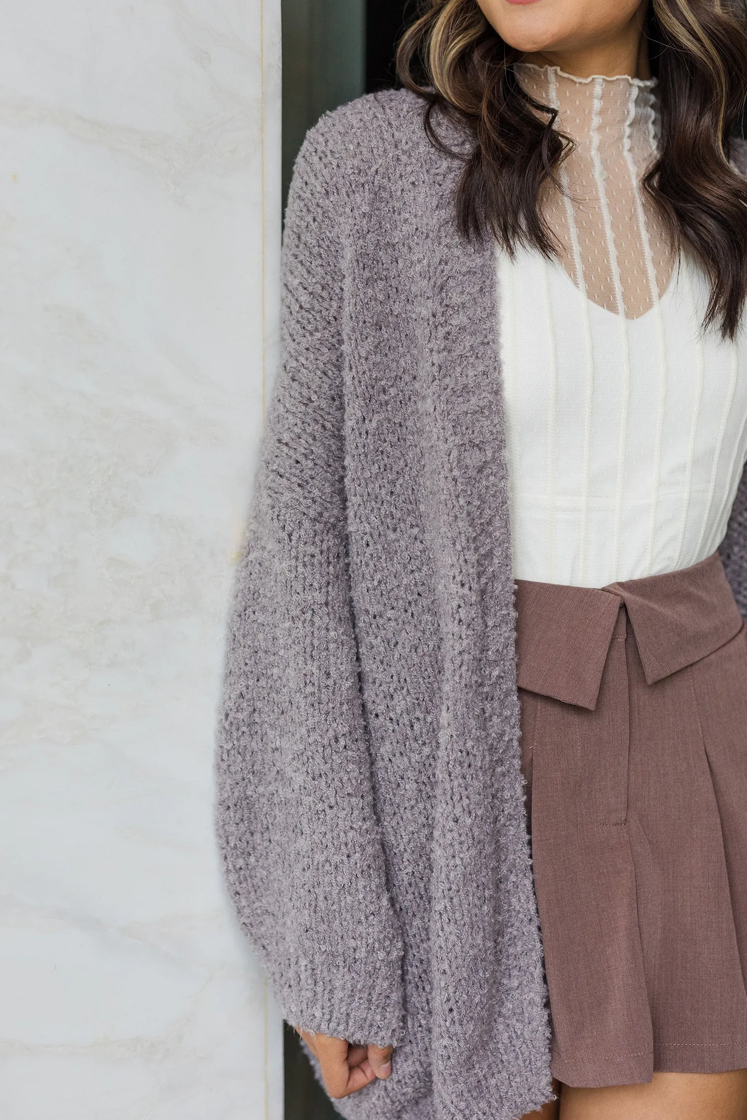 The Cuddle Me Cozy Brushed Cardigan