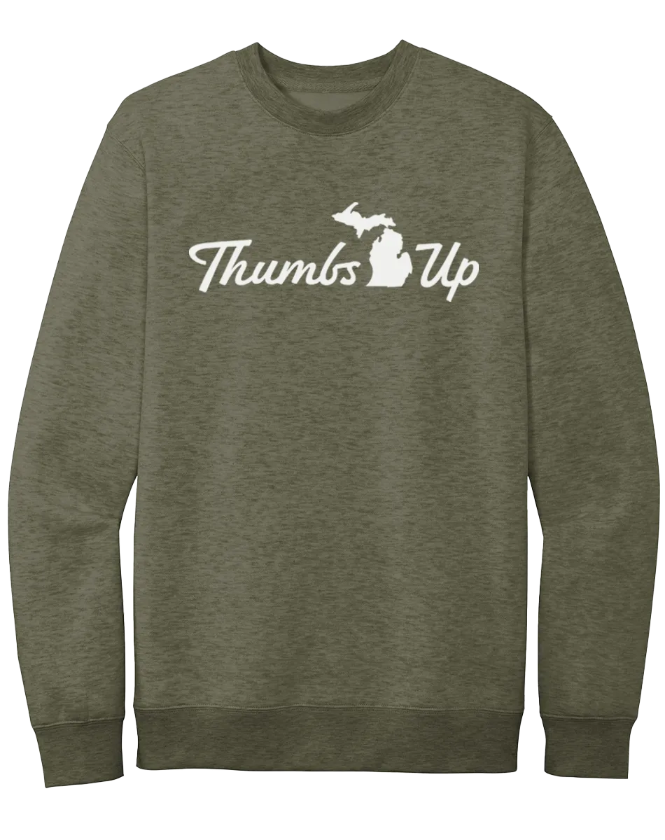 Thumbs Up Crewneck Sweatshirt