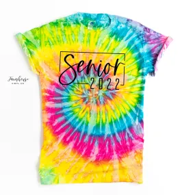 Tie Dye Class of 2022 Shirt