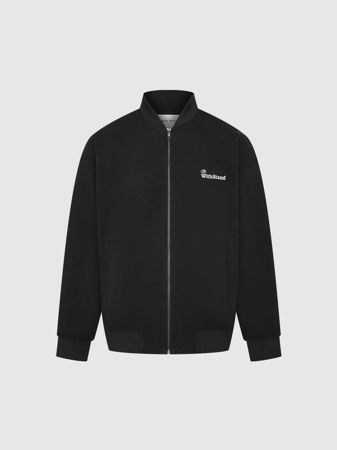 Zip Up Front Bomber Jackets